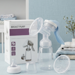 Extractor de leche manual con cabezal intercambiable y pico de mamadera AV5867