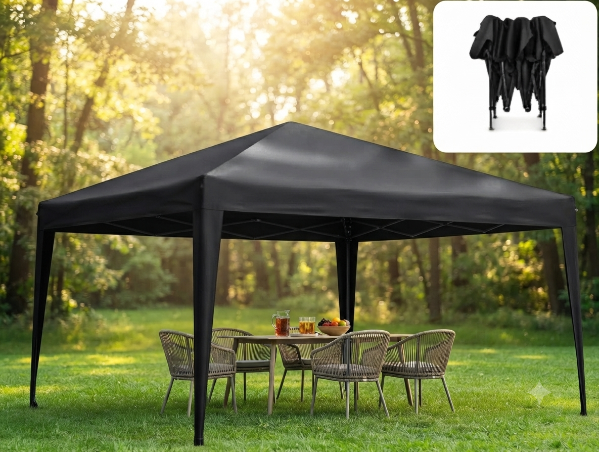 Gazebo aluminio metal reforzado 3mtx3mt BZGA-0001