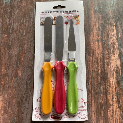 Set de espátulas para repostería 3 piezas 202561