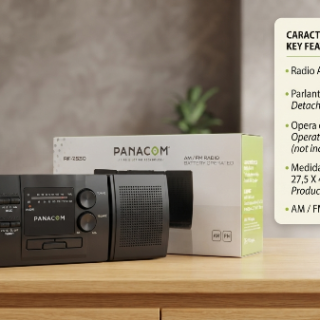 Radio AM/FM diseño moderno RF-2530