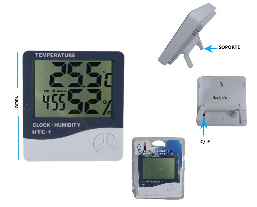 HIGROMETRO HTC-1 MELECH-495