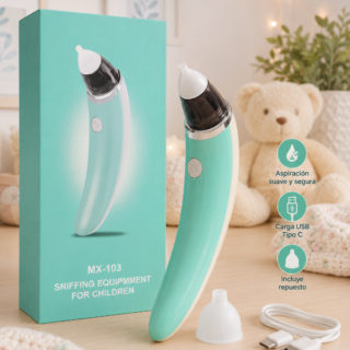 Aspirador nasal recargable usb (incluye repuesto) AV5868