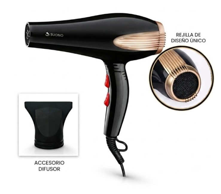 SECADOR DE PELO PROFESIONAL 1600W