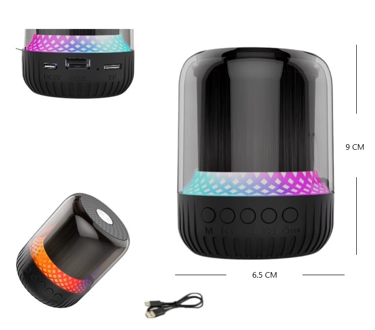 MINI PARLANTE CAPSULA BT/TF/USB