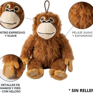 PELUCHE MONITO PUNCH SIN RELLENO