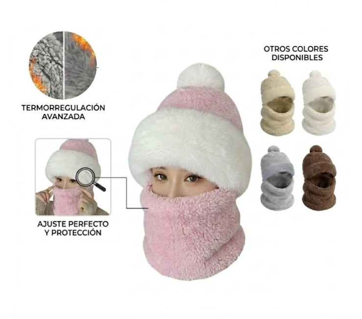 GORRO DE INVIERNO DE MUJER
