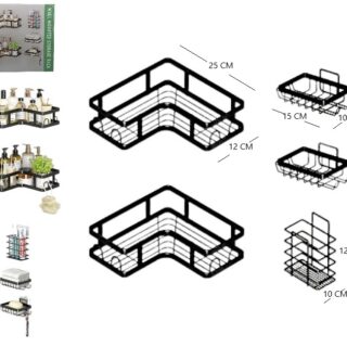 SET X5 PCS ORGANIZADOR DE DUCHA