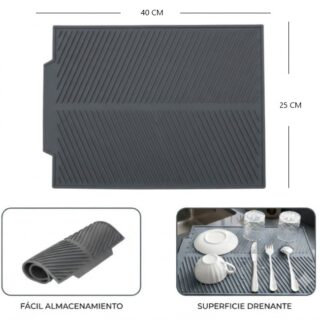 TAPETE ESCURRIDOR DE SILICON