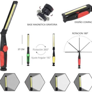 LINTERNA LED DE TRABAJO MAGNETICA Y PLEGABLE