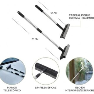 CEPILLO LIMPIAVIDRIOS EXTENSIBLE