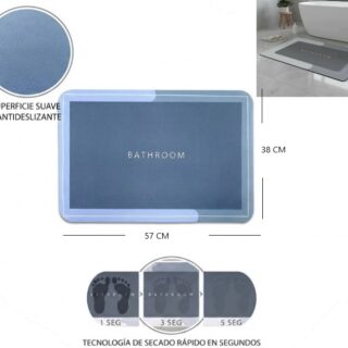 ALFOMBRA ANTIDESLIZANTE DE BAÑO