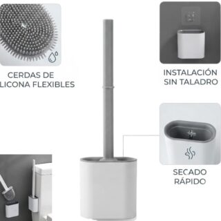 CEPILLO DE SILICONA PARA INODORO