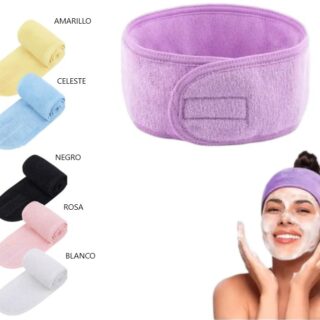 VINCHA AJUSTABLE DE MICROFIBRA