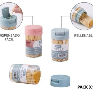 PACK X10 ENVASES DE ESCARBADIENTES