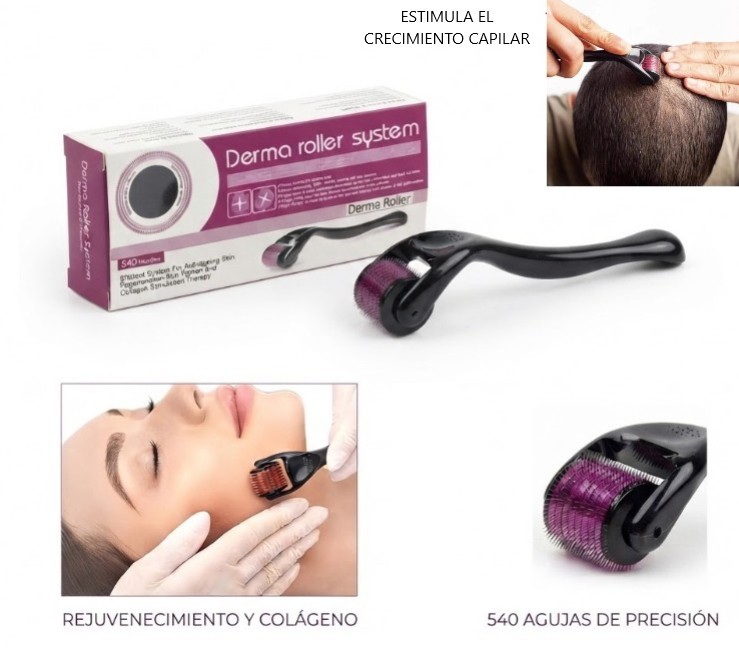 DERMAROLLER 0.50MM PARA ESTIMULACION DE COLAGENO