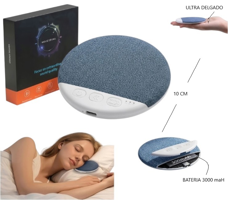 ALTAVOZ PARA DORMIR ULTRAFINO