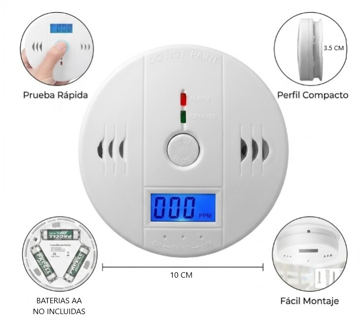 ALARMA DETECTOR DE HUMO