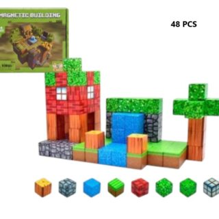 BLOQUE MAGNETIC MINECRAFT X 48 PCS.