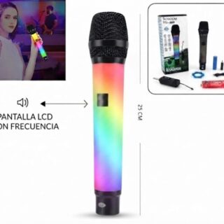 MICROFONO INALAMBRICO RGB