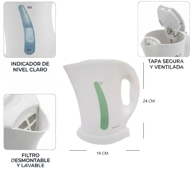 JARRA ELECTRICA WINCO 1.7L