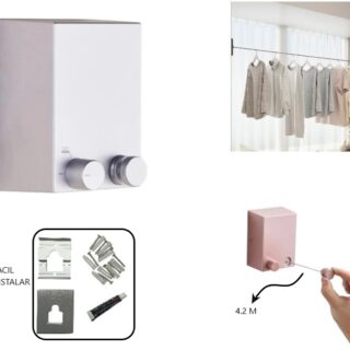 T-91118 TENDER DE ROPA COLGABLE 4.2M