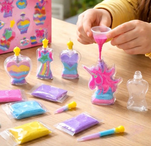 Set unicornio juego de arte arena 6502B