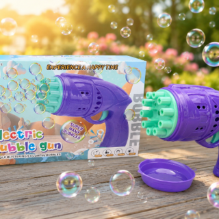 Pistola de burbujas automática