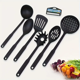 Set de utensilios 6 piezas (material plástico resistente) 202416
