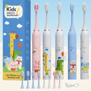 Cepillo para niños eléctrico recargable con diseños CN-201