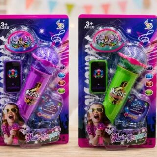 Micrófono music trends infantil a pila HM60053