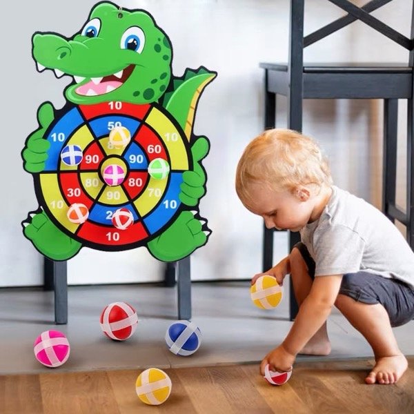 Dinosaurio abrojo para lanzar pelotas (incluye 3 pelotitas) 2025-72