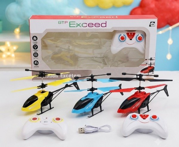 Helicóptero usb con control remoto pilas 31x15cm -745204