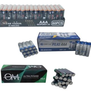 PILAS AAA PACK 60PCS OM R03P UM4