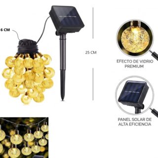 GUIRNALDA ESTACA SOLAR
