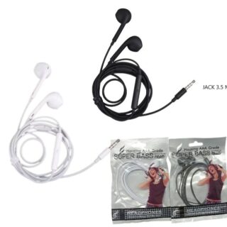 AURICULAR C/MICROFONO JACK 3.5MM BOLSITA