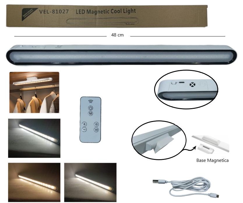 LED-83115 LAMPARA LED CONTROL 3TONOS