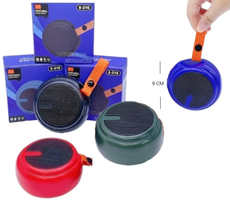 MINI PARLANTE POTATIL BT/ FM/ USB