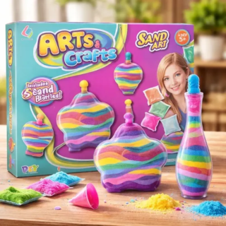 Set juego de arte arena (Purple) 516280