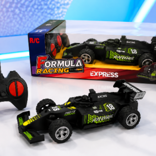 Auto fórmula 1 con control remoto en caja 28-55A