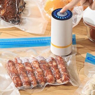Sellador de bolsa al vacío recargable