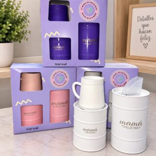 KIT YERBERA AZUCARERA Y MATE dia de la MAMA