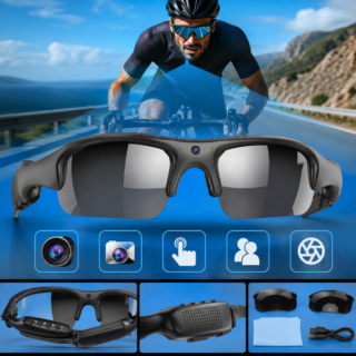 Lentes con cámara calidad premium recargables tipo C YJ-01