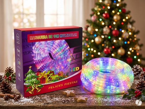 MANGUERA LED CON LUZ RGB 10MTS POL-13 –