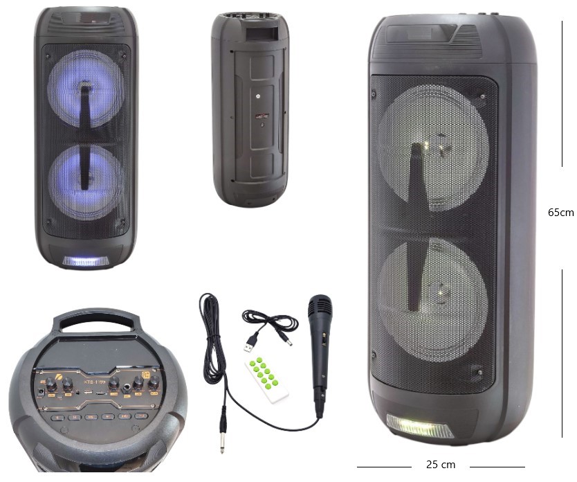 PARLANTE 8 x 2 PLG BT/FM/MP3