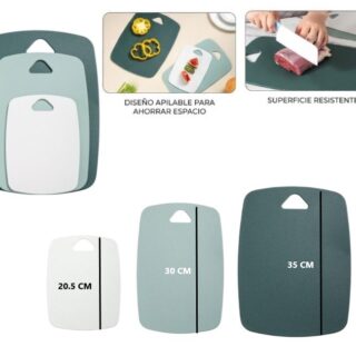 SET TABLA PARA PICAR 3 PCS