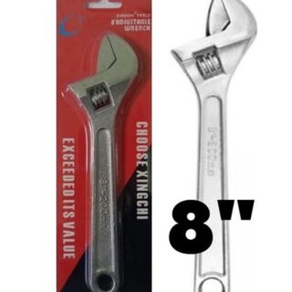 LLAVE FRANCESA 8″ EN BLISTER