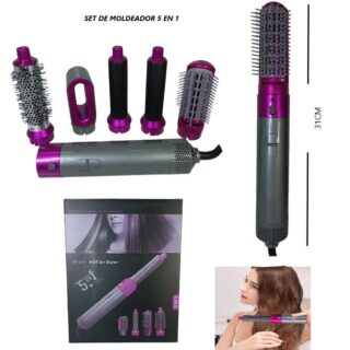 MELECH-346 CEPILLO SECADOR MOLDEADOR 5 EN 1