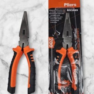 PINZA DE PUNTA 8″ EN BLISTER